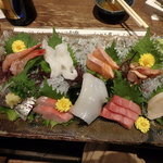 Izakaya Sakamoto - 大サービス刺盛9点￥1580