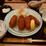 かつ時 - 「カキフライ定食」