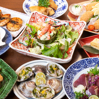 A satisfying meal with plenty to choose from◎ 2-hour all-you-can-drink courses from 6,000 yen!