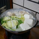 Sukiyaki Nabemono Nabeya - ☆鶏水炊き 930円