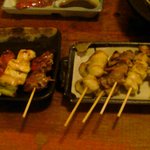 Yakitori Hiroba Jin - 焼き鳥盛り合わせ