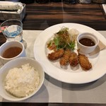 Dining Sou - カキフライ定食850円