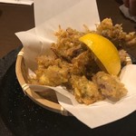 創め - ホタルイカ磯部揚げ　珍しい逸品☆青海苔の風味抜群っ！！ホタルイカのほどよい苦みと旨みが抜群◎薄い衣がサクサク♪　2019/02/02