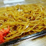 Okonomiyaki Tengoku Micchan Chi - 特徴的なedgeの効いた麺