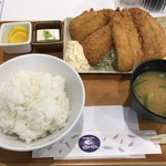 Kakehashi Suisan Sasebokkusu 99 Ten - 東浜あじフライ定食＝６９０円