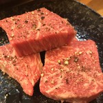 Niku Rakuya Tetsugyu Kuroge Wagyu Akami Niku to Horumon Yakinikuya Moriguchi Doi Ten - 