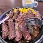 IKINARI STEAK Ionmoru Shinkomatsu Ten - 夢のない時代だろ？だからこそ肉を食べるんだよ。愛してま～す！