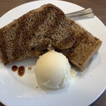 Kyoto Kyowazu Coffee Kusatsu Eisukuea Ten - シフォンケーキ