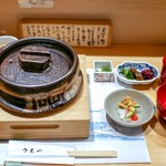 Anagomeshi Ueno Hiroshima Sanshin Ten - ■釜炊きあなごめし御膳 2916円