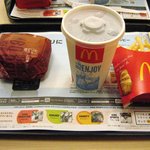 McDonald's Munakata Misutamakkusu Ten - KBQバーガーセット