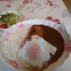 カレー＆スパゲッティー 北緯45° - 料理写真:エッグハンバーグカレー