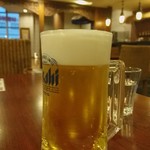 Spa Libur Yokohama Restaurant - 本日、無料サービスの「生ビール」