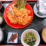 魚安食堂 - 昼定食860円