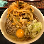 Kasagi Soba Higashi Shinjuku Ten - 天玉そば(480円)