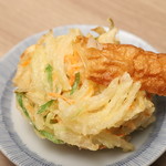 Banpaiya Omori Higashiguchi Honten - 野菜のかき揚げ