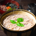 釜揚げ蕎麦と小丼