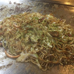 ふくい - イカ焼きそば¥1000。ボリューム抜群！