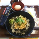 Sukiya Ebina Kawaraguchi Ten - とりそぼろ丼（並）ですきすきセット