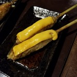 Sumibi Yakitori Manmaru - チーズつくね 1本180円