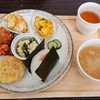 Omusubi cafe Tsubu - Ｃセット　1,200円　鮭は+30円