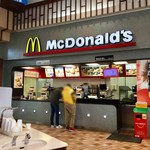 McDonald's Iontaun Hofu Ten - 土日の昼時なんかは行列ができるほどの人気