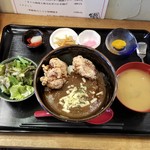 Hakodate Yokochou - 鶏ザンギ焼きチーズカレー