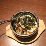 NOLZA - 石焼きビビンバ　海苔がいっぱい