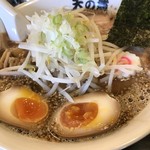 Ramen Ten no Michi - 和風しょうゆらーめん大盛り味付き玉子