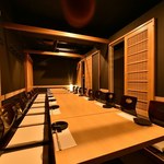 Kakurega Private rooms Hiroshima Shokuzai Itsuha - 【完全掘りごたつ個室】大人の和空間でくつろぐ