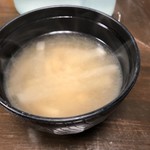 Ｔ＆Ｍ - 大根の味噌汁。