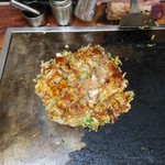 Okonomiyaki 123 - モダン焼ミックスそば