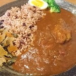 Kogashiwa Kobo - 酵素玄米のチキンカレー 880円(税込)