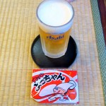 武蔵小山温泉 清水湯 - 生ビール￥500