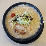 Chuka Soba Bancho Ginjirou Hashima Ten - 太麺ラーメン 750円