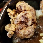 Hakodate Yokochou - 鶏ザンギ焼きチーズカレー