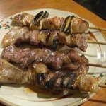 Nobuta - 焼きとん（ガツ、カシラ、豚バラ、ネギ間）