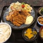 潮から豚ぼ - チキン南蛮定食 900円税込