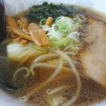 Ramen Kazoku Motofuji - (小)しょうゆラーメン  セット900円(税込)