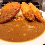 カレーハウスCoCo壱番屋 JR橋本駅北口店 - シーフード三昧カレー「エビカツ、フィッシュフライ、エビあさり」