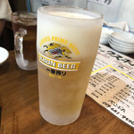 Sumiyaki Horumon Senmon Ten Bekobuta - ビール大  780円