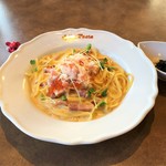 Jolly Pasta Iwamuro Ten - 蟹ぼなーら(温製)　￥1,190