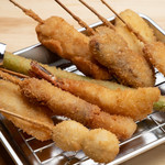 Kushi Katsu Hyotan Hon Ten - 9本盛り合わせ　1480円