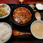 Chinese Kashinoki - 「名物!！四川麻婆豆腐セット」1382円