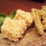 ■ Sesame tofu made from broken mochi