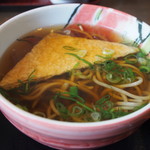 Soba Izakaya Konaka Umeda Sukairu Ten - 黒毛和牛 他人丼とミニきつねそばセット（ミニきつねそば）