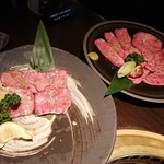 高麗亭 nabi - すっごくいいタン＆すっごくいいお肉盛り合わせ