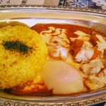 Kepri Osaka - チーズカレー＋温玉