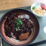 レストラン花水木 - ハヤシカツ丼