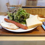 NEWZEALAND CAFE AKASAKA - モーニングプレート500円