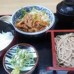 Soba Kichi - 生姜焼きセット